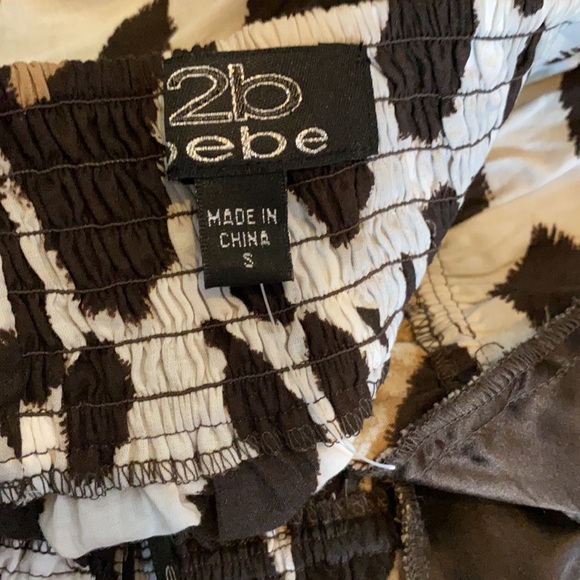 BEBE Halter Top Womens Sz S - Picture 6 of 7